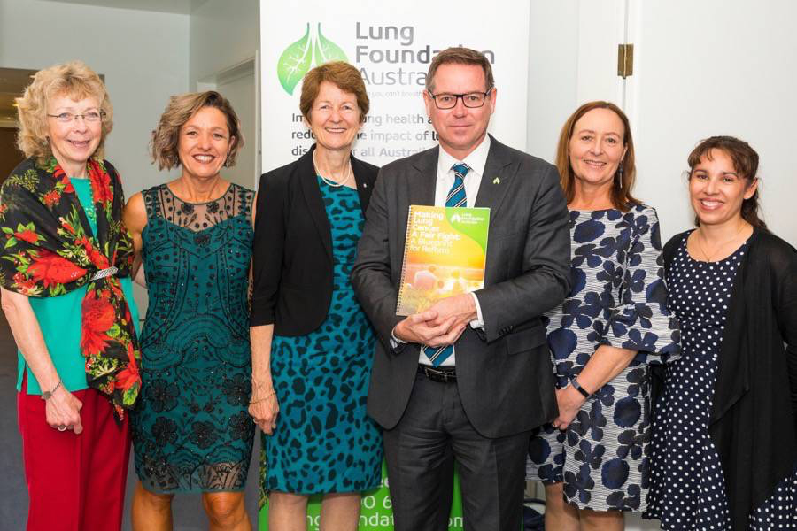 Members of the Your Voice Lung Health Advocacy Program