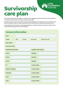 Survivorship care plan image