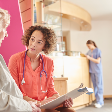 Radiation therapy for lung cancer